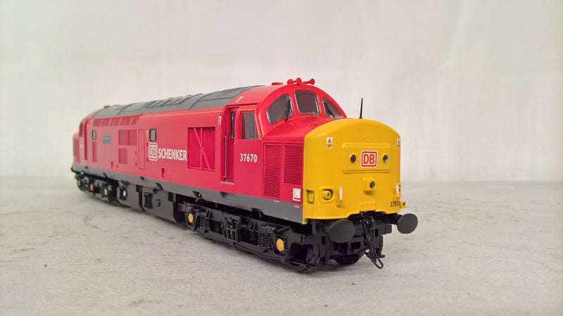 Bachmann 32-381P Class 37/5 37670 "St Blazey" DB Schenker Produced Exclusivly For Rail Express DCC Ready OO Gauge (Pre-owned)