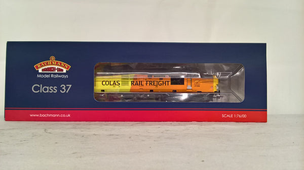 Bachmann 32-789 Class 37/0 37099 "Meal Evans" Colas DCC Ready OO Gauge (Pre-owned)