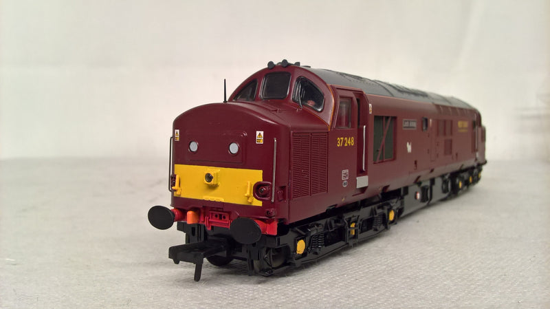 Bachmann 32-780V Class 37/2 West Coast Railways "Loch Arkaig" 37248 Produced Exclusively For Model Rail DCC Sound Fitted OO Gauge (Pre-owned)