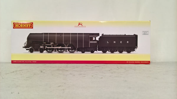 Hornby R30126 LNER Class W1 Hush Hush No. 10000 DCC Ready OO Gauge (Pre-owned)