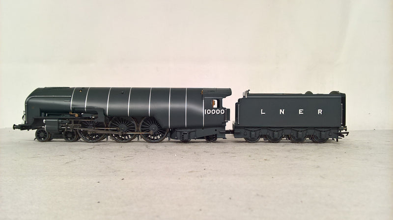 Hornby R30126 LNER Class W1 Hush Hush No. 10000 DCC Ready OO Gauge (Pre-owned)