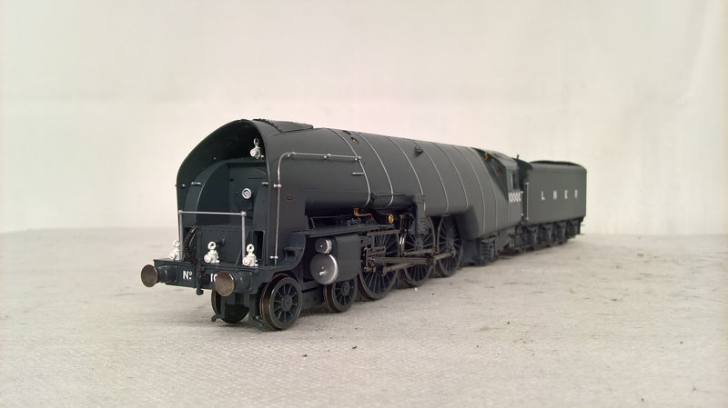 Hornby R30126 LNER Class W1 Hush Hush No. 10000 DCC Ready OO Gauge (Pre-owned)