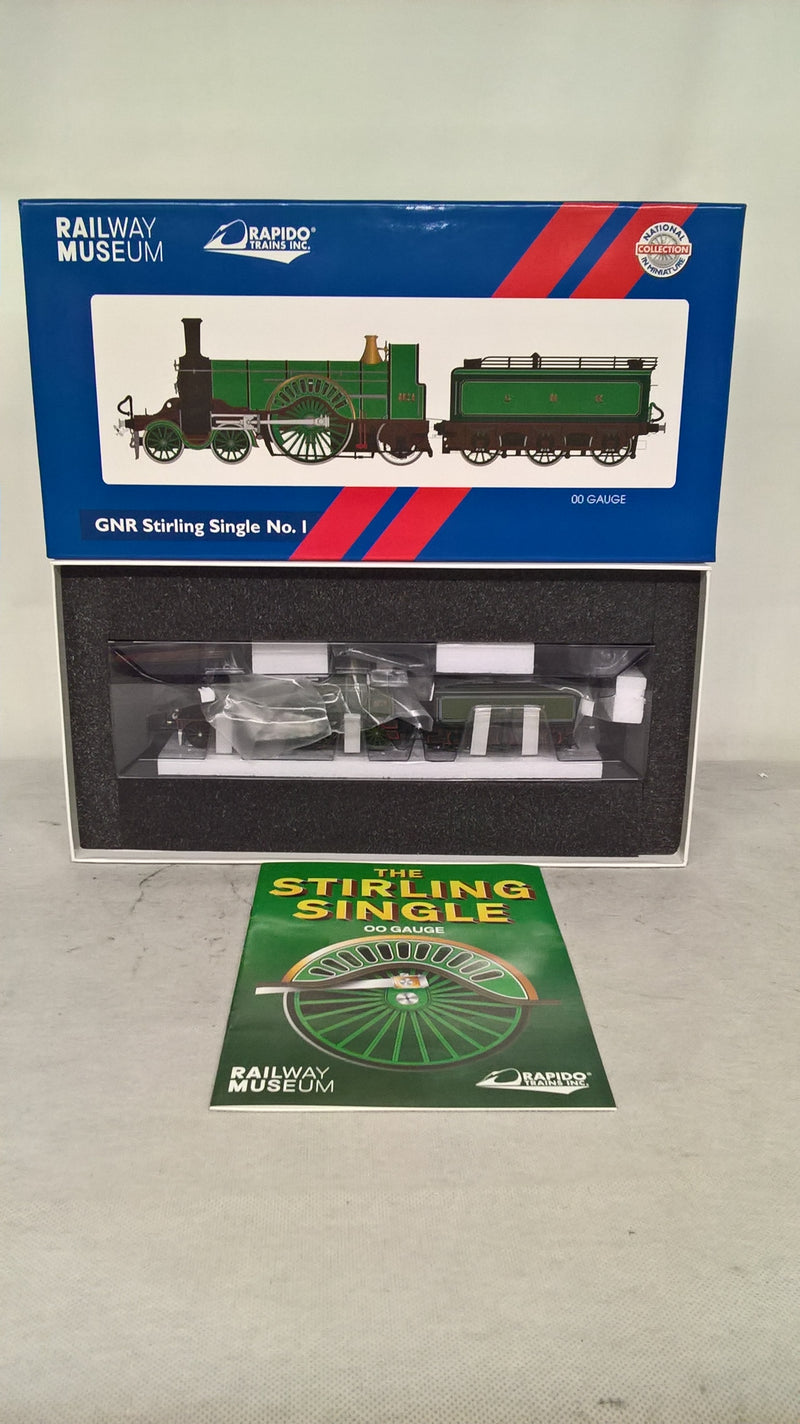 Rapido/Locomotion models 449366 GNR Stirling Single No. 1 DCC Ready OO Gauge