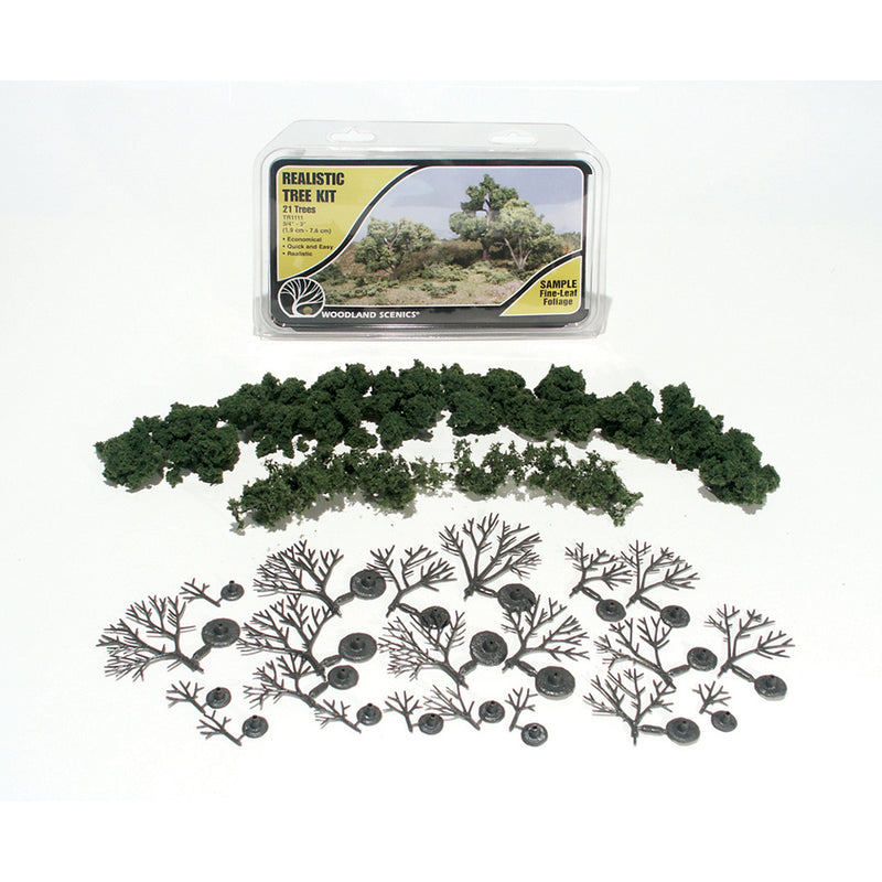 Woodland Sceincs TR1113 Realistic Tree Kit 24 Pines