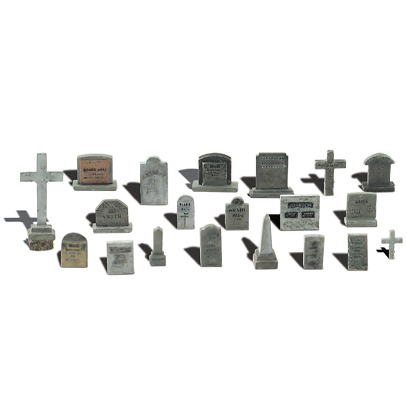 Woodland Scenics A2164 Scenic Accents, Tombstones. N Gauge