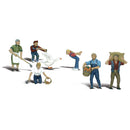 Woodland Scenics A1857 Scenic Accents, Farm People. HO/OO Figures