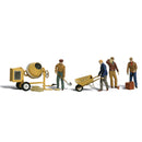 Woodland Scenics A2173 Scenic Accents, Masonry Workers. N Gauge