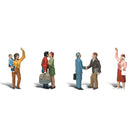 Woodland Scenics A1912 Scenic Accents, Goodbye People. HO/OO Figures