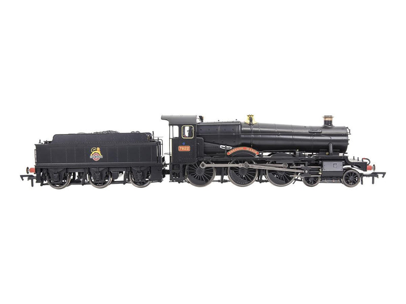 Dapol 4S-001-012 Manor Class 7800 'Foxcote Manor' No. 7822 BR Black Early Crest DCC Ready OO Gauge