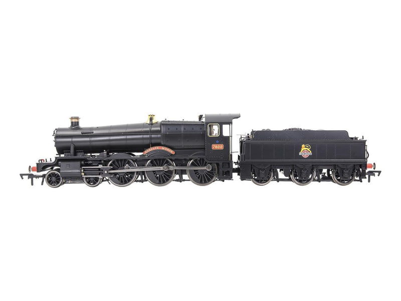 Dapol 4S-001-012 Manor Class 7800 'Foxcote Manor' No. 7822 BR Black Early Crest DCC Ready OO Gauge