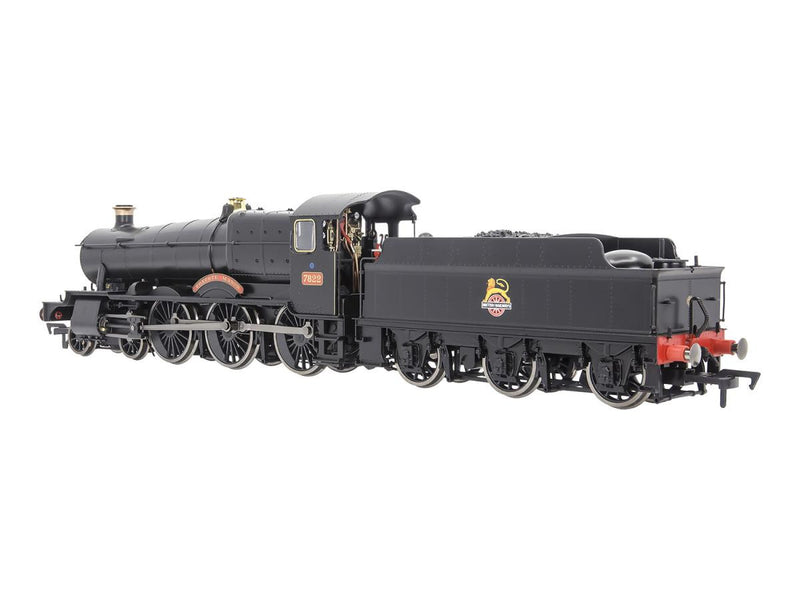 Dapol 4S-001-012 Manor Class 7800 'Foxcote Manor' No. 7822 BR Black Early Crest DCC Ready OO Gauge