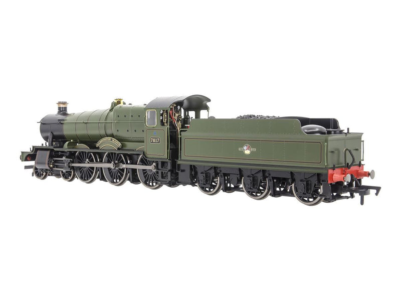 Dapol 4S-001-013 Manor Class 7800 'Garsington Manor' No. 7817 BR Lined Green Late Crest DCC Ready OO Gauge