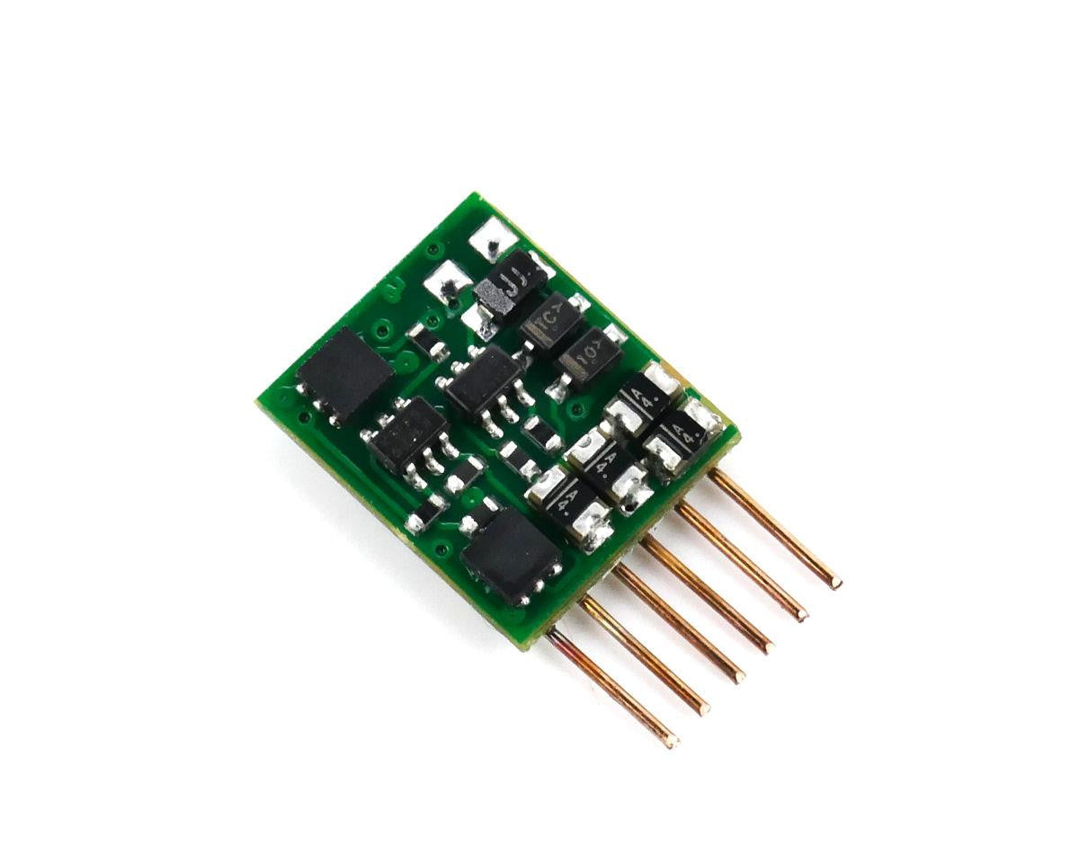 Decoder DCC Gaugemaster DCC93 A 6 Pin, 2 Funzioni, Per Modellismo Ferroviario