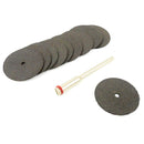 Gaugemaster GM631 Cutting Discs (10) & Mandrel