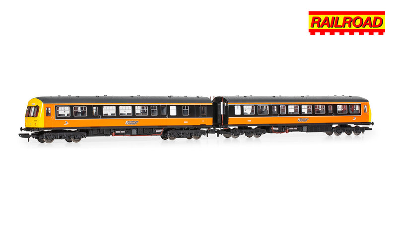 Hornby R30172 Railroad Plus - Enhanced Livery Strathclyde PTE Class 101 2-Car DMU No.101695 DCC Ready OO Gauge