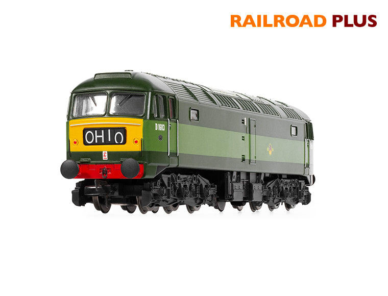 Hornby R30182 Railroad Plus BR Class 47 Co-Co No.D1683 DCC Ready OO Gauge