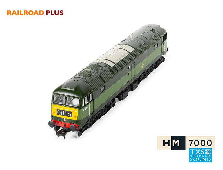 Hornby R30182TXS Railroad Plus BR Class 47 Co-Co No.D1683 DCC Sound Fitted OO Gauge