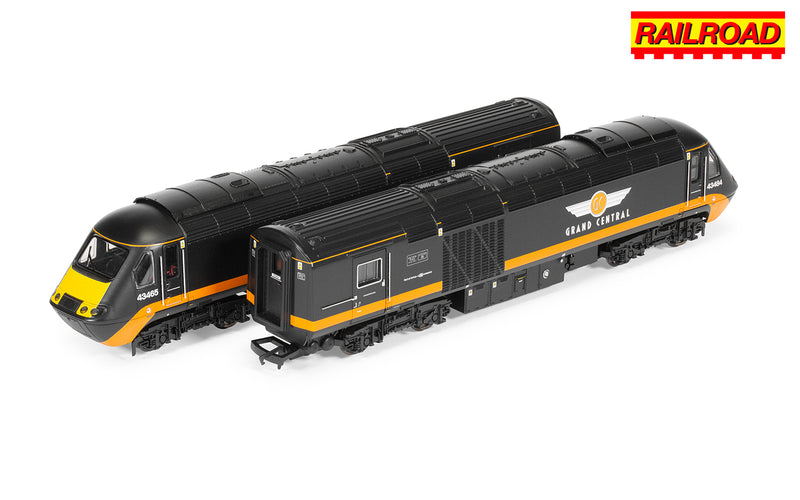 Hornby R30375 Grand Central Class 43 HST Pack DCC Ready OO Gauge