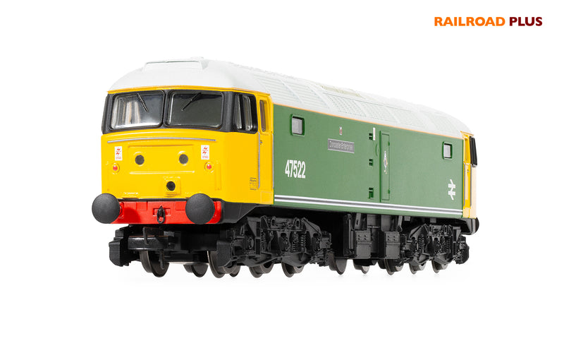 Hornby R30382 Railroad Plus BR Class 47 Co-Co 'Doncaster Enterprise' No.47522 DCC Ready OO Gauge