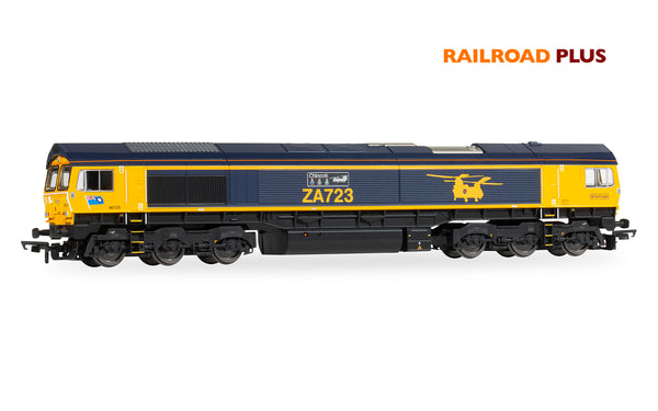 Hornby Railroad Plus R30429 Class 66 GBRf 66723/ZA723 'Chinook' OO Gauge DCC Ready