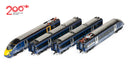 Hornby R30442 Railways 200 Southeastern Class 395 4-Car Train Pack DCC Ready OO Gauge