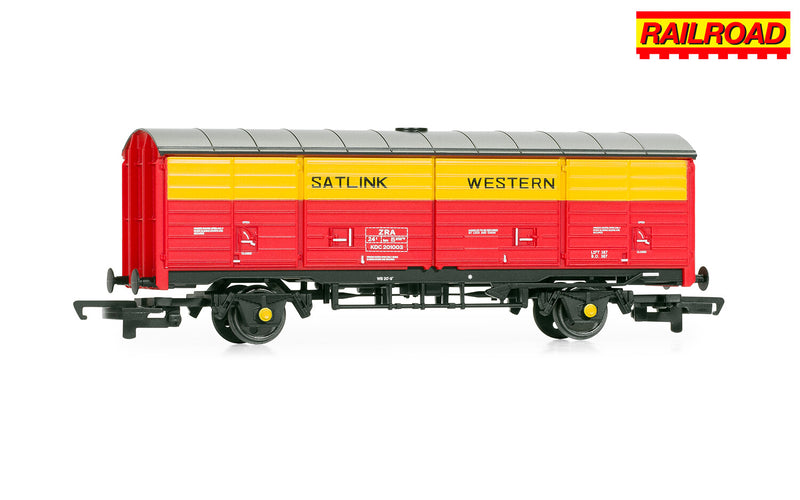 Hornby R60229 Satlink Western 45T ZRA Van 'KDC 201003' OO Gauge