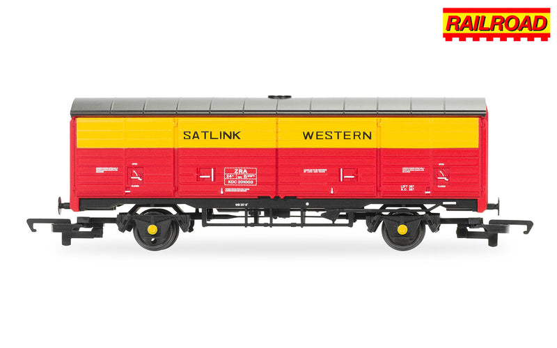 Hornby R60229 Satlink Western 45T ZRA Van 'KDC 201003' OO Gauge