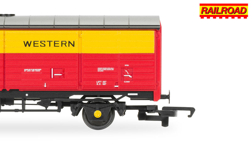 Hornby R60229 Satlink Western 45T ZRA Van 'KDC 201003' OO Gauge