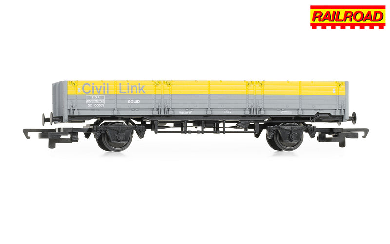 Hornby Railroad R60230 BR Civil Link Open Wagon (ZDA) '100065' OO Gauge