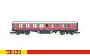 Hornby TT:120 TT4009 LMS Period 3 57' Corridor Brake Third No.5619