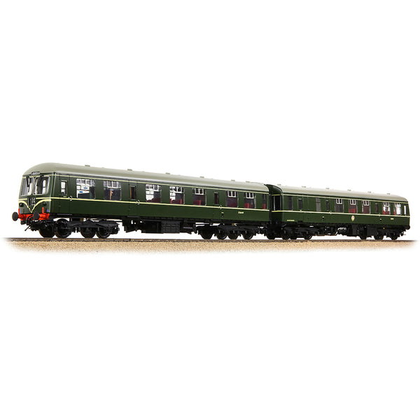 Bachmann 31-326B Class 105 2-Car DMU BR Green (Speed Whiskers) DCC Ready OO Gauge