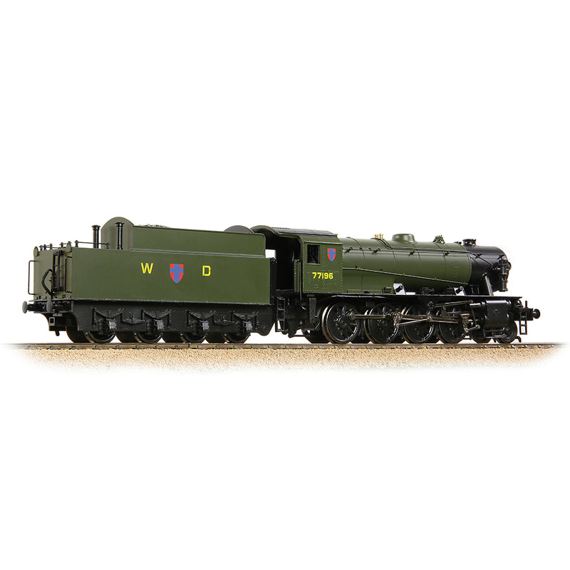 Bachmann 32-255B WD Austerity class 2-8-0 77196 Army Transport Green DCC Ready OO gauge