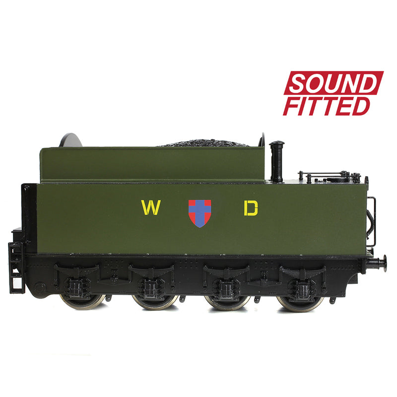 Bachmann 32-255BSF WD Austerity Class 2-8-0 77196 Army Transport Green DCC Ready OO gauge