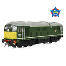 Bachmann 32-415 Class 24/0 D5036 BR Green Small Yellow Panel DCC Ready OO Gauge