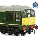 Bachmann 32-415 Class 24/0 D5036 BR Green Small Yellow Panel DCC Ready OO Gauge
