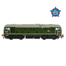 Bachmann 32-415 Class 24/0 D5036 BR Green Small Yellow Panel DCC Ready OO Gauge