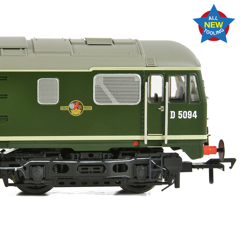 Bachmann 32-443 Class 24/1 D5094 BR Green DCC Ready OO Gauge