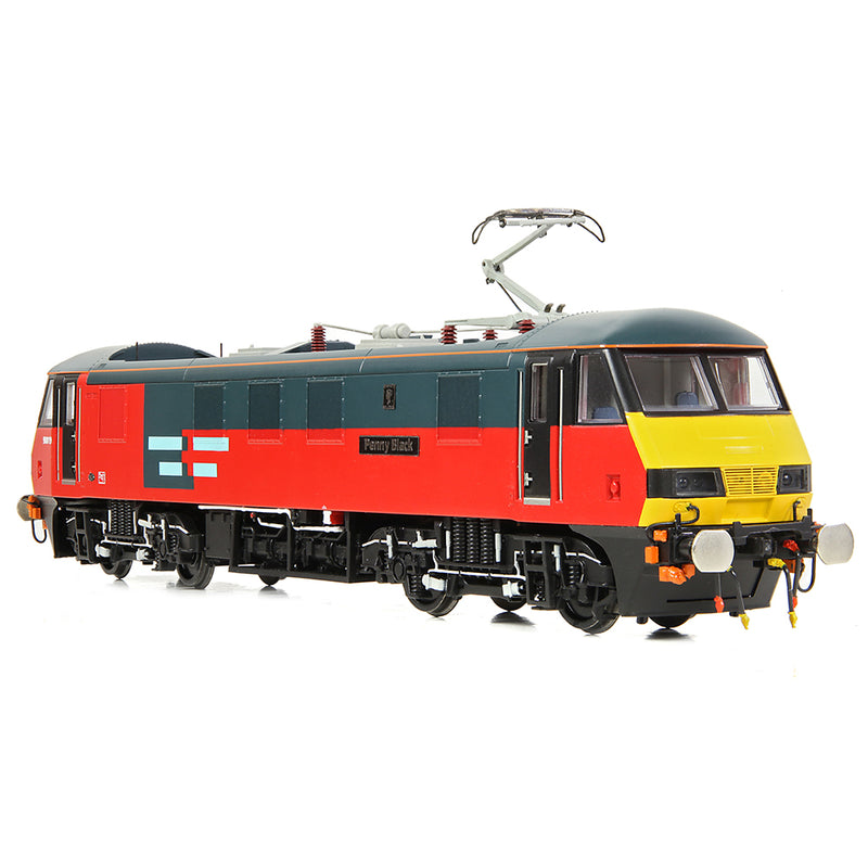 Bachmann 32-614 Class 90 90019 'Penny Black' Rail Express Systems DCC Ready OO Gauge