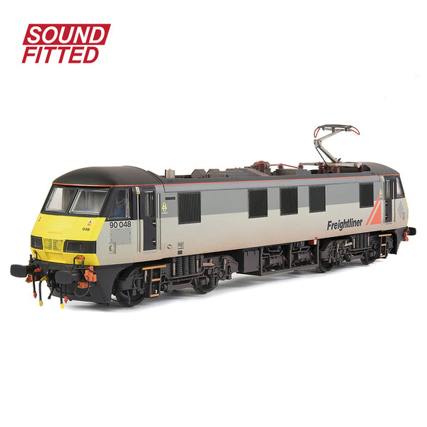 Bachmann 32-620SF Class 90 90048 Freightliner Grey (Weathered) Sound Fitted OO Gauge
