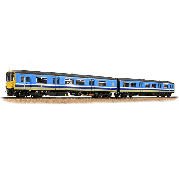 Bachmann 32-929 Class 150/1 Two Car DMU 150115 BR Provincial (Original) (With Fitted Passenger Figures) DDC Ready OO Gauge