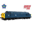 Bachmann 35-301SFX Class 37/0 37034 BR Blue Sound Fitted (With Working Fans) OO Gauge