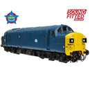 Bachmann 35-301SFX Class 37/0 37034 BR Blue Sound Fitted (With Working Fans) OO Gauge