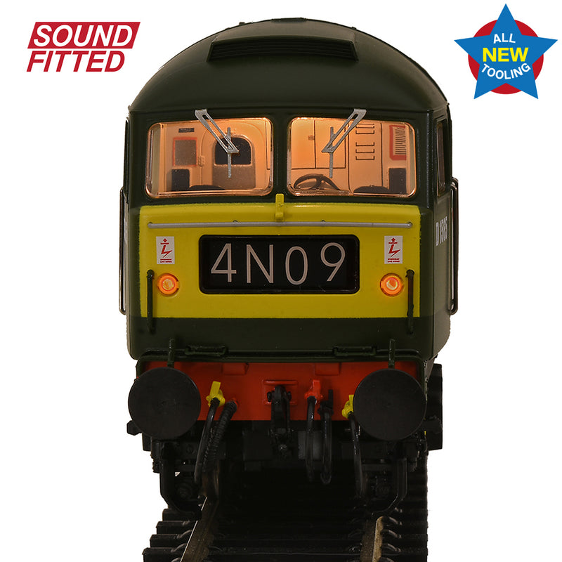 Bachmann 35-410SF Class 47/0 D1565 BR Two-Tone Green Sound Fitted OO Gauge