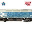 Bachmann 35-421SFX Class 47/4 47526 BR Blue Large Logo (Weathered) Sound Fitted OO Gauge