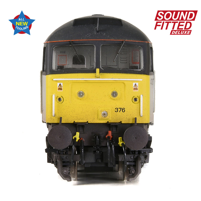 Bachmann 35-430SFX Class 47/3 47376 'Freightliner 1995' Freightliner Grey (Weathered) Sound Fitted OO Gauge
