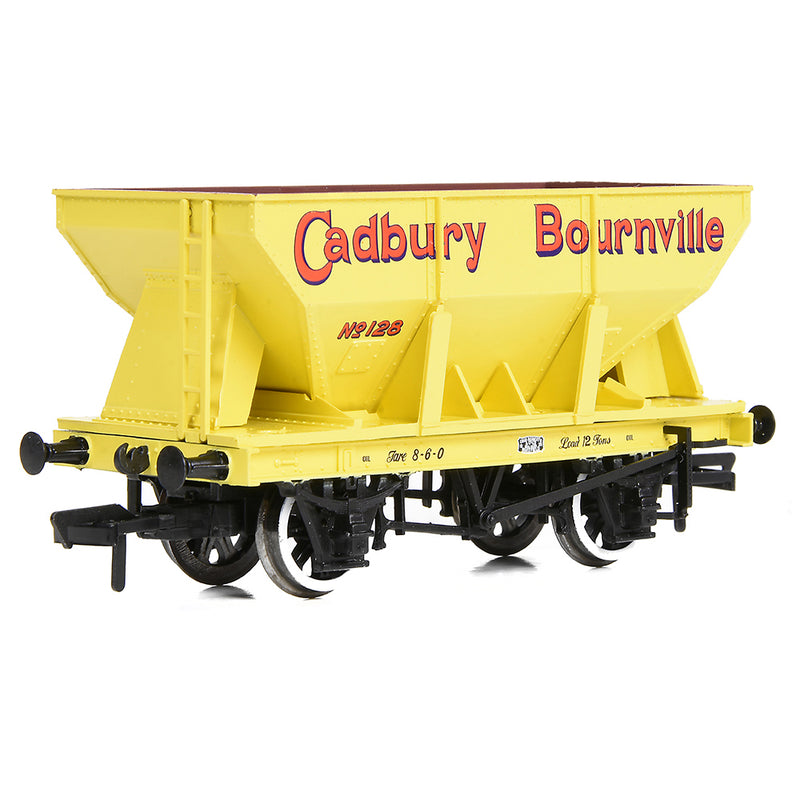 Bachmann 37-510 24 Ton Ore Hopper Wagon 'Cadbury Bournville' Yellow OO Gauge