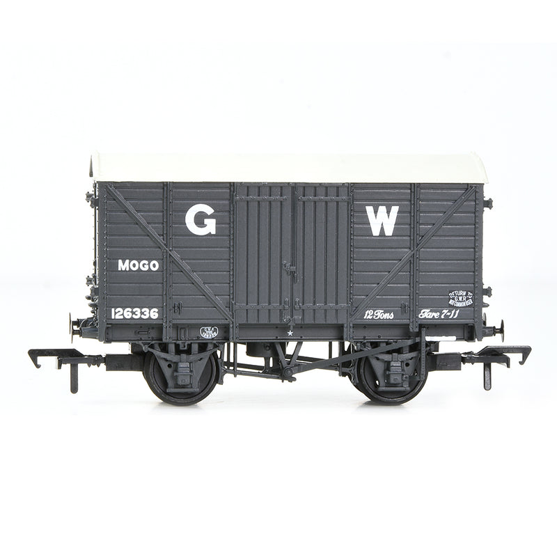 Bachmann 37-778D GWR 12 Ton 'MOGO' Van GWR Grey OO Gauge