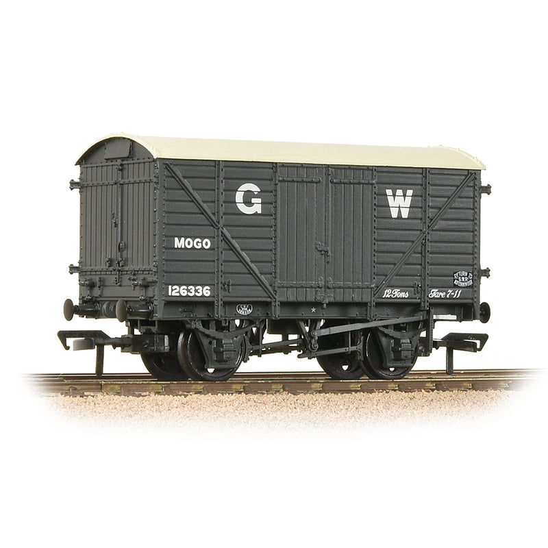 Bachmann 37-778D GWR 12 Ton 'MOGO' Van GWR Grey OO Gauge
