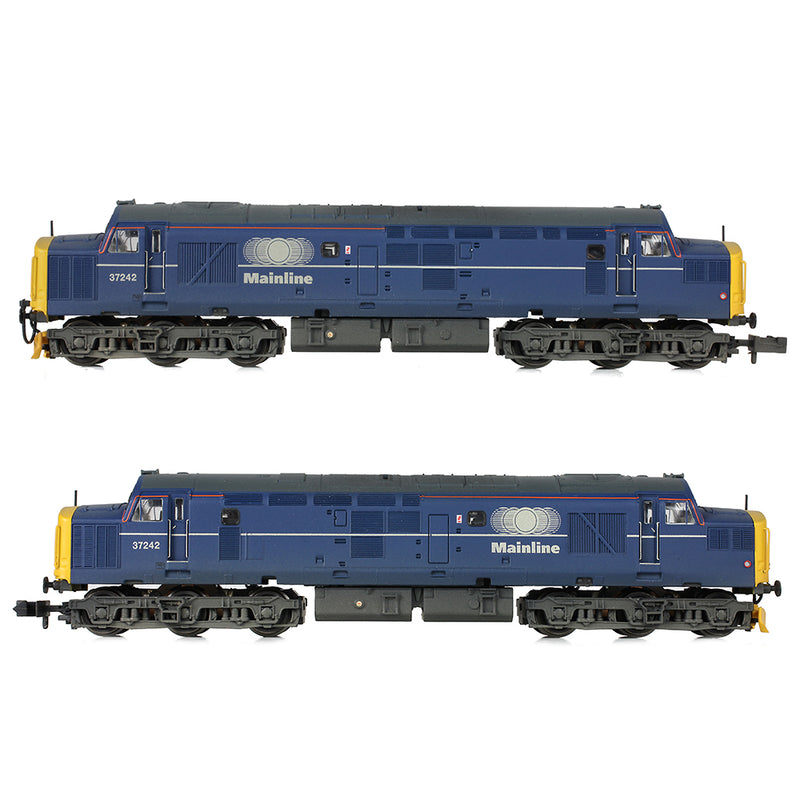 Graham Farish 371-472 Class 37/0 37242 Mainline Freight (Weathered) DCC Ready N Gauge