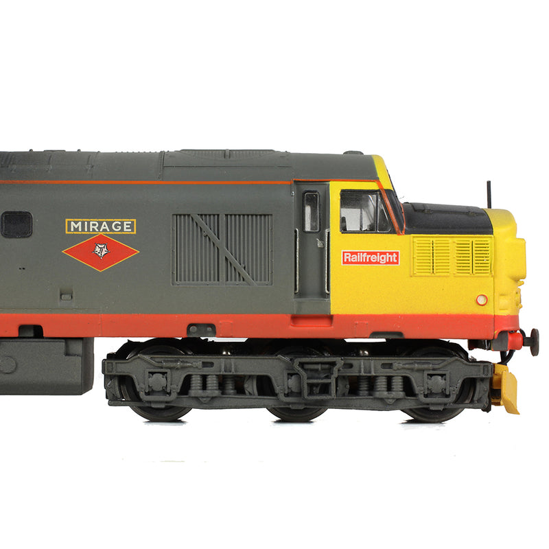 Graham Farish 371-474 Class 37/0 37032 'Mirage' BR Railfreight Red Stripe (Weathered) DCC Ready N Gauge